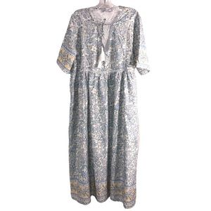 Misslook Boho Prairie Floral Dress